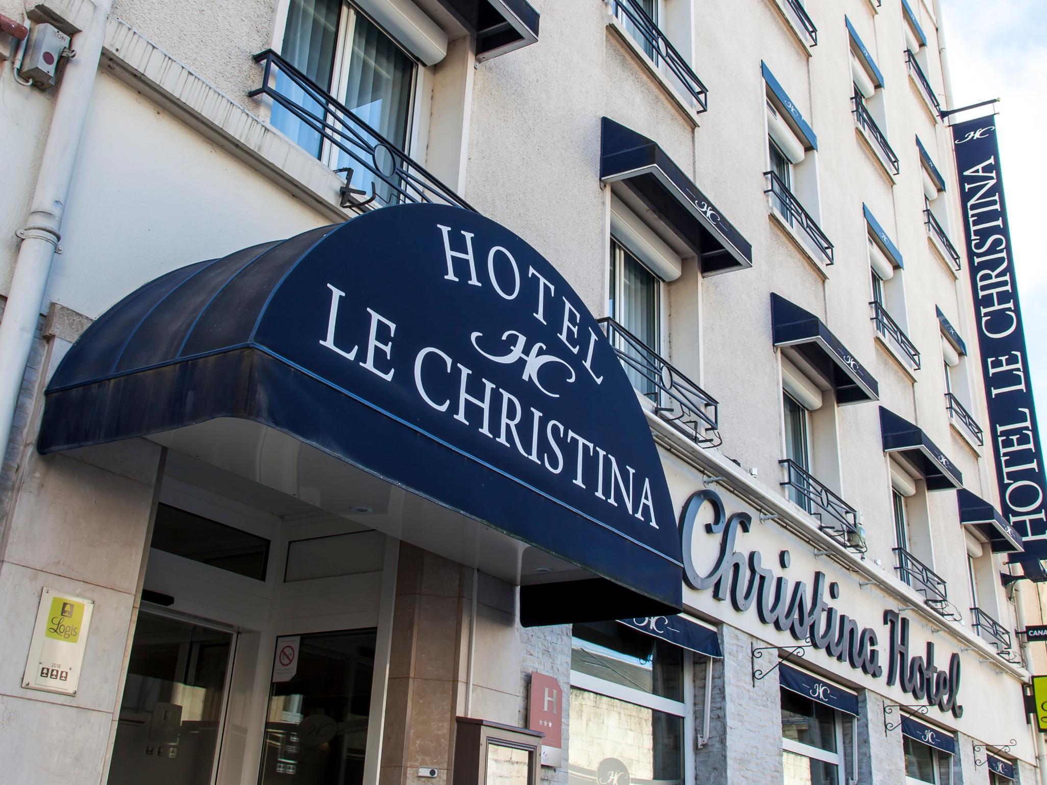 Logis - Le Christina Hotel Bourges Bagian luar foto