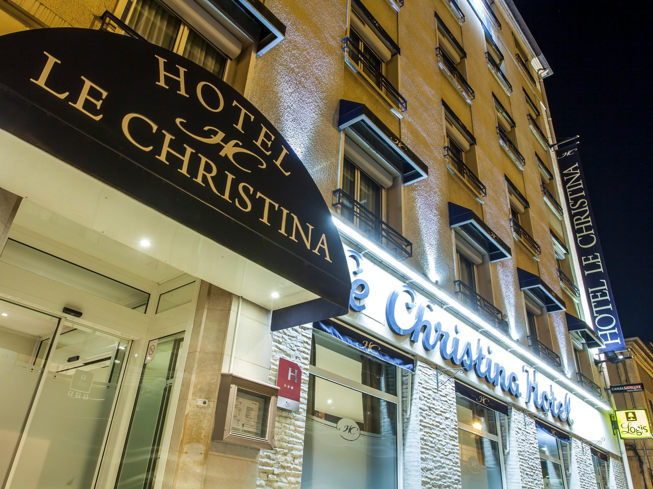 Logis - Le Christina Hotel Bourges Bagian luar foto